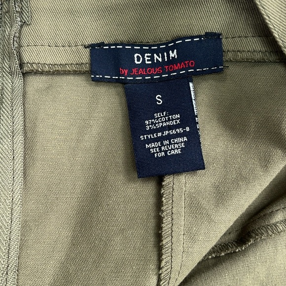 Jealous Tomato Olive Green Flare Jumpsuit - Picture 4 of 7